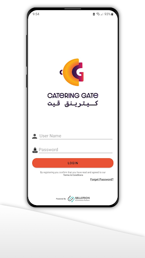Catering Gate Store Screen 2