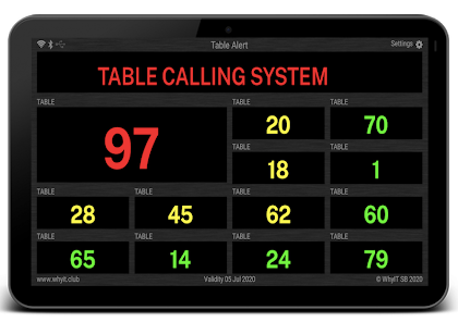 Table Calling System - TCS - Apps on Google Play