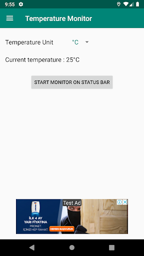Device Temperature Monitor on