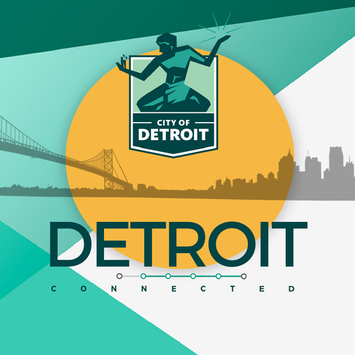 Detroit Connected logo