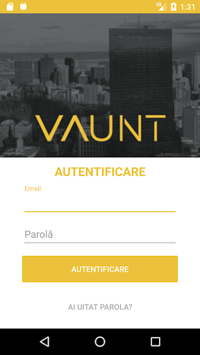 Android application Vaunt screenshort