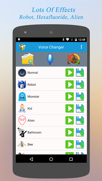 Voice Changer - 2.0.80 - (Android)
