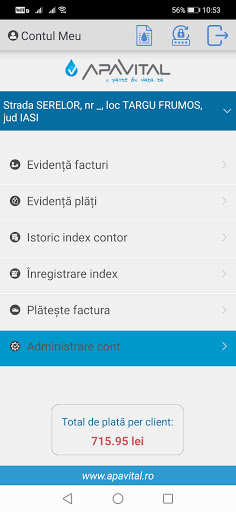 ApaVital Iași Screen 3