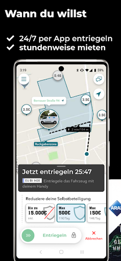 Mietbar Autovermietung Screen 3