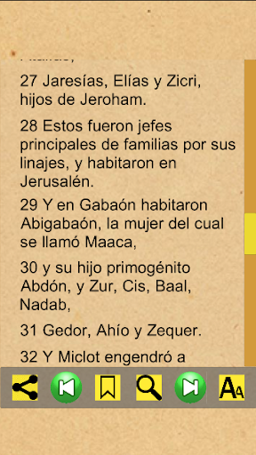 1 Crónicas Bíblicos (Español) Screen 2