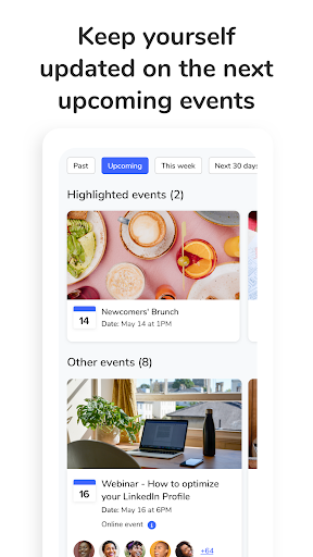 Android application Blanchard Community screenshort