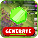 Cover Image of Download Gems Clash Calculator  APK