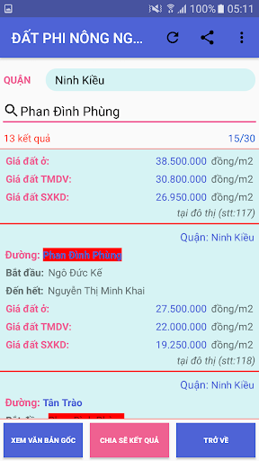 Giá đất Cần Thơ Screen 3