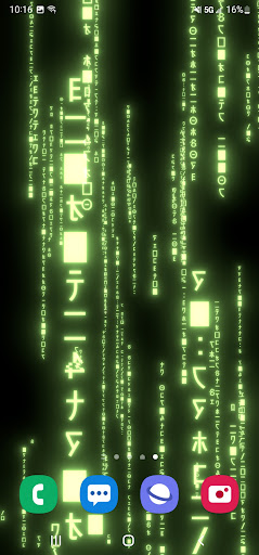 Android application Ani Matrix 3D screenshort