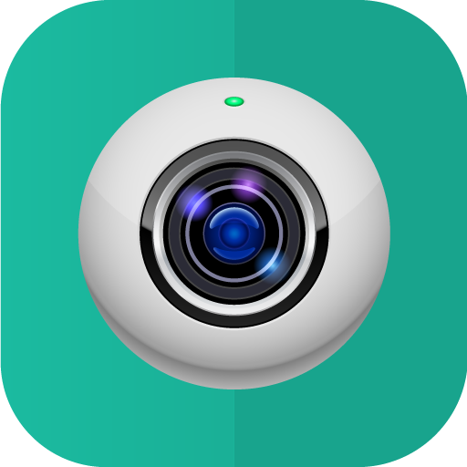 Hidden cam eye detector logo