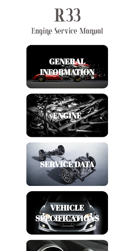 R33 Engine Service Manual