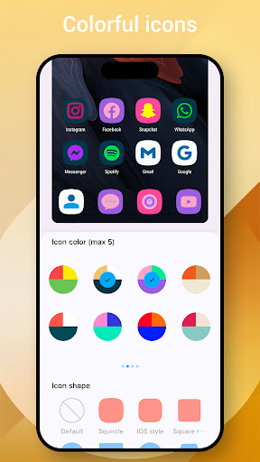 Colorful OS Launcher - Personalization - apps