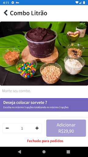 Açaí da Vila Screen 2