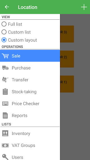 Android application IncoPOS - Point of Sale screenshort