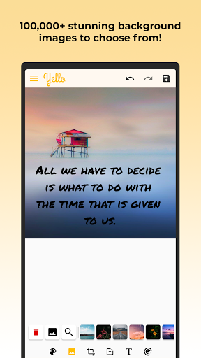 Yello - Quotes Creator Screen 2