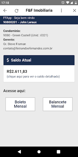 FFApp Screen 2