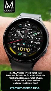 MD294: Analog watch face