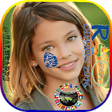 Rio Olympic sticker face maker icon