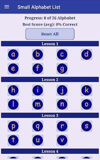English Alphabet Pro Screen 3