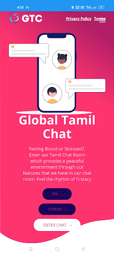 Tamil Chat - Global Tamil Chat Screen 2