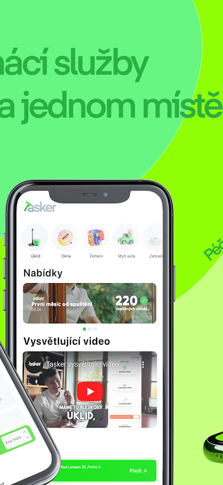 Tasker Pracovník Screen 3
