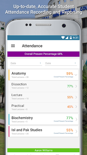 Android application CPMC screenshort