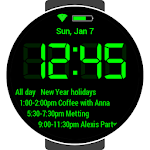 Calendar Digital for Samsung Watch Apk