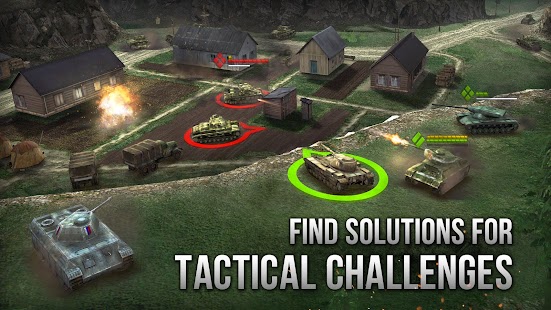 Armor Age: WW2 tank strategy Screenshot