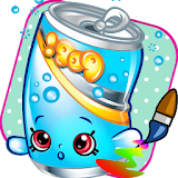 Coloring Pages Game of Shopkin icon