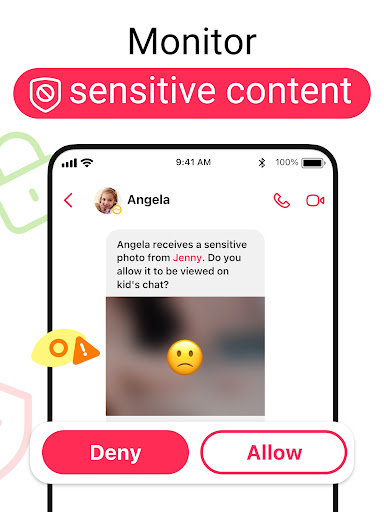 Screenshot of JusTalk Family Messenger