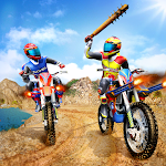 Cover Image of Скачать Motocross Dirt Bike Racing Sim:Bike shooting Games 1.3 APK