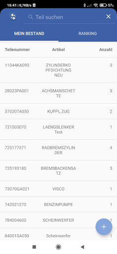 TeileLocator Screen 3