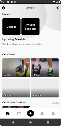 The KTCHN app Screen 3