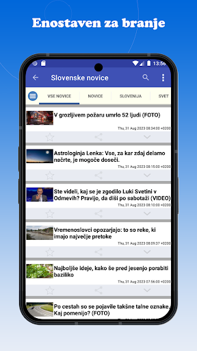 Slovenija Novice Screen 3