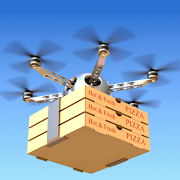 Pizza Home Delivery Drone City app icon