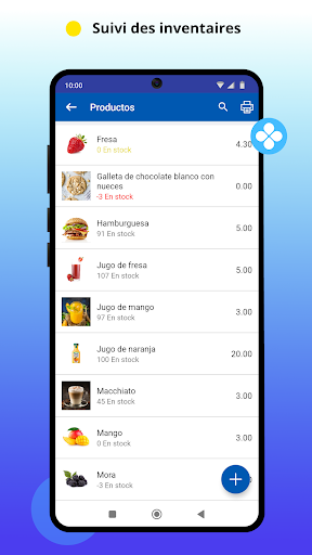 Android application SalesPlay POS - Point de vente screenshort