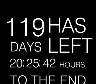 when will the end of the world timer