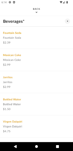 Los Bajitos Mexican Restaurant Screen 3