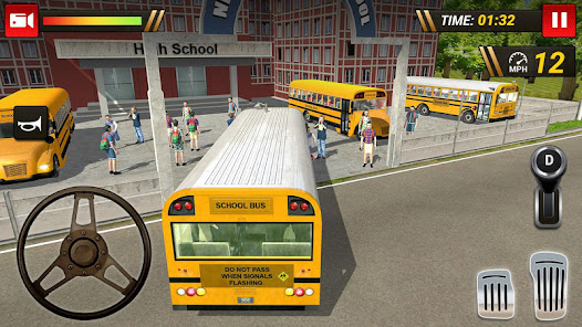 Screenshot 6 Autobús Escolar fuera de carre android