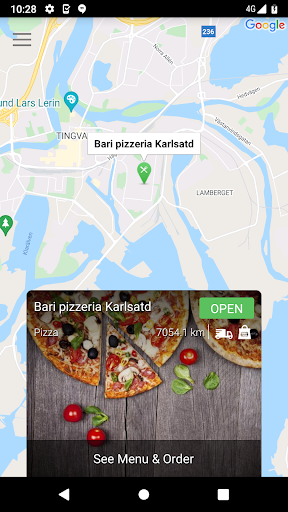 Bari pizzeria Karlsatd Screen 2