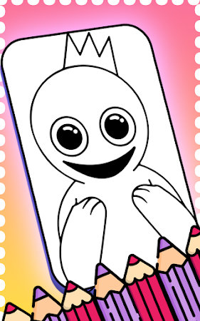 Game screenshot Garten of Banban Coloring mod apk
