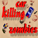 car killing zombies icon