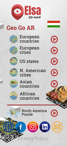 Android application Geo Go AR screenshort