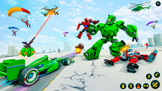 Dragon Robot Game: Flying Car  screenshots 14
