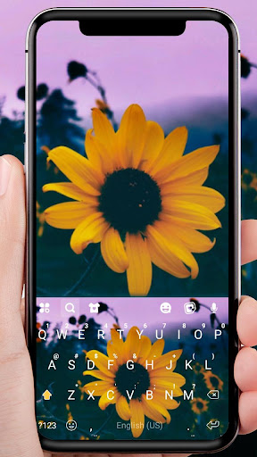 Sunflower Keyboard Theme Screenshot 1 - AppWisp.com