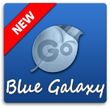 Blue Galaxy GO Keyboard Theme icon