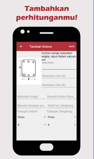 Kalkulator Besi Screen 2