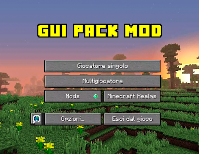 PC GUI Pack Mods Minecraft PE