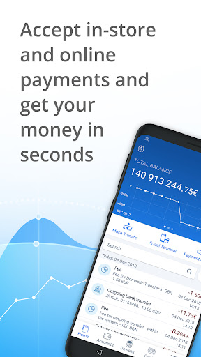 Android application myPOS – Accept card payments screenshort