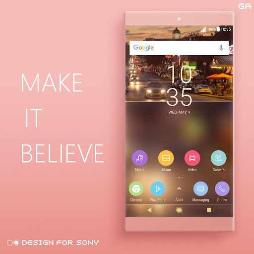 COLOR™ Theme |L Brown - XPERIA Screen 3